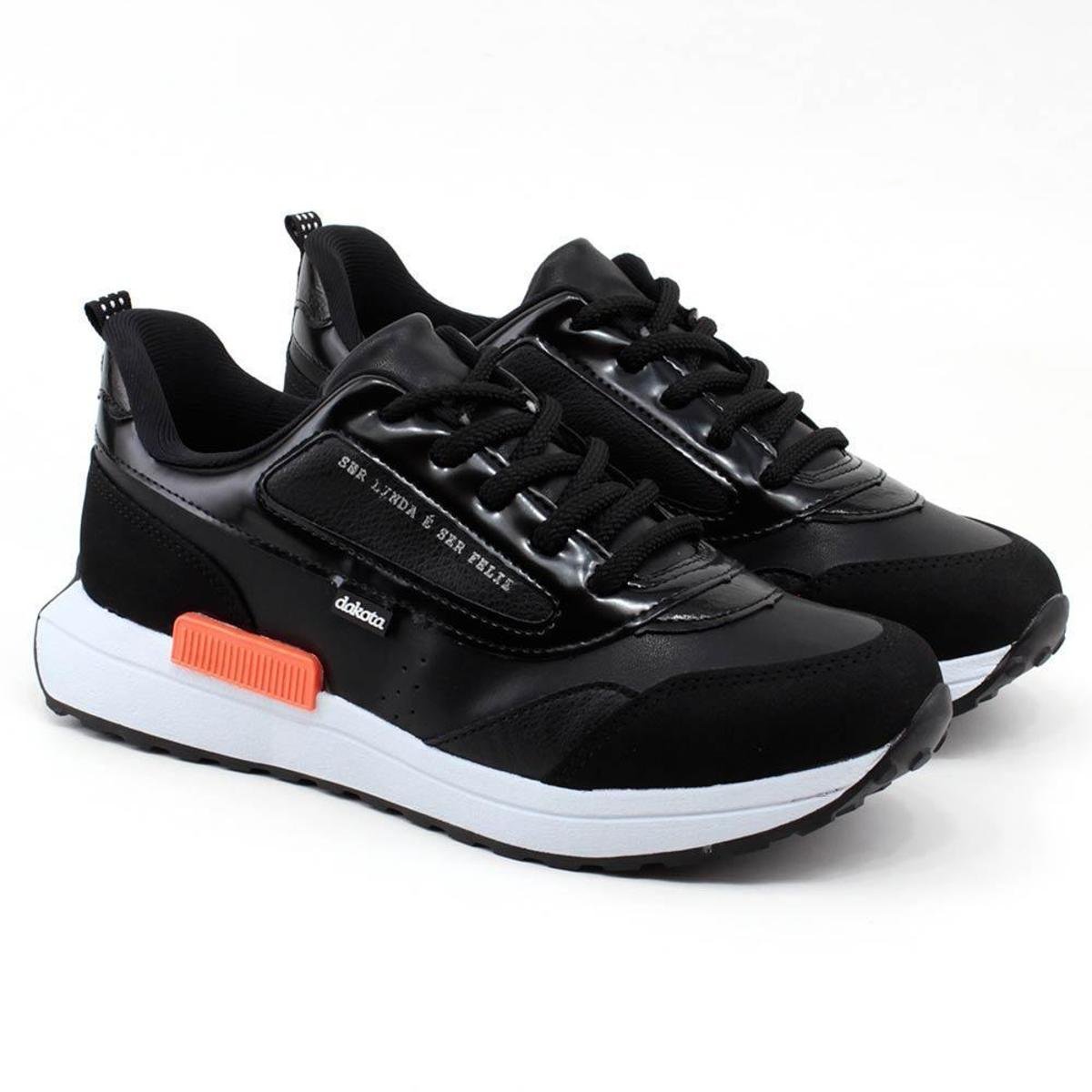 Tênis Dakota Jogging - Preto Menor preço em Tênis Dakota Jogging - Preto