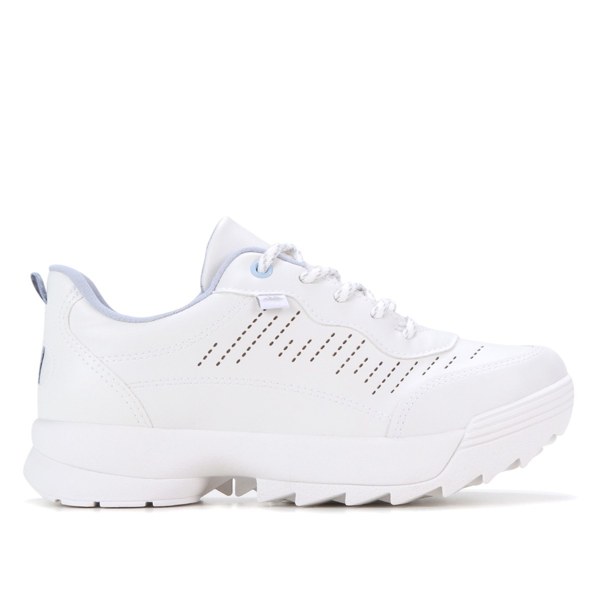 Tênis Dakota Tratorado Plataforma Feminino - Branco+Azul é ruim? Tênis Dakota Tratorado Plataforma Feminino - Branco+Azul é boa?