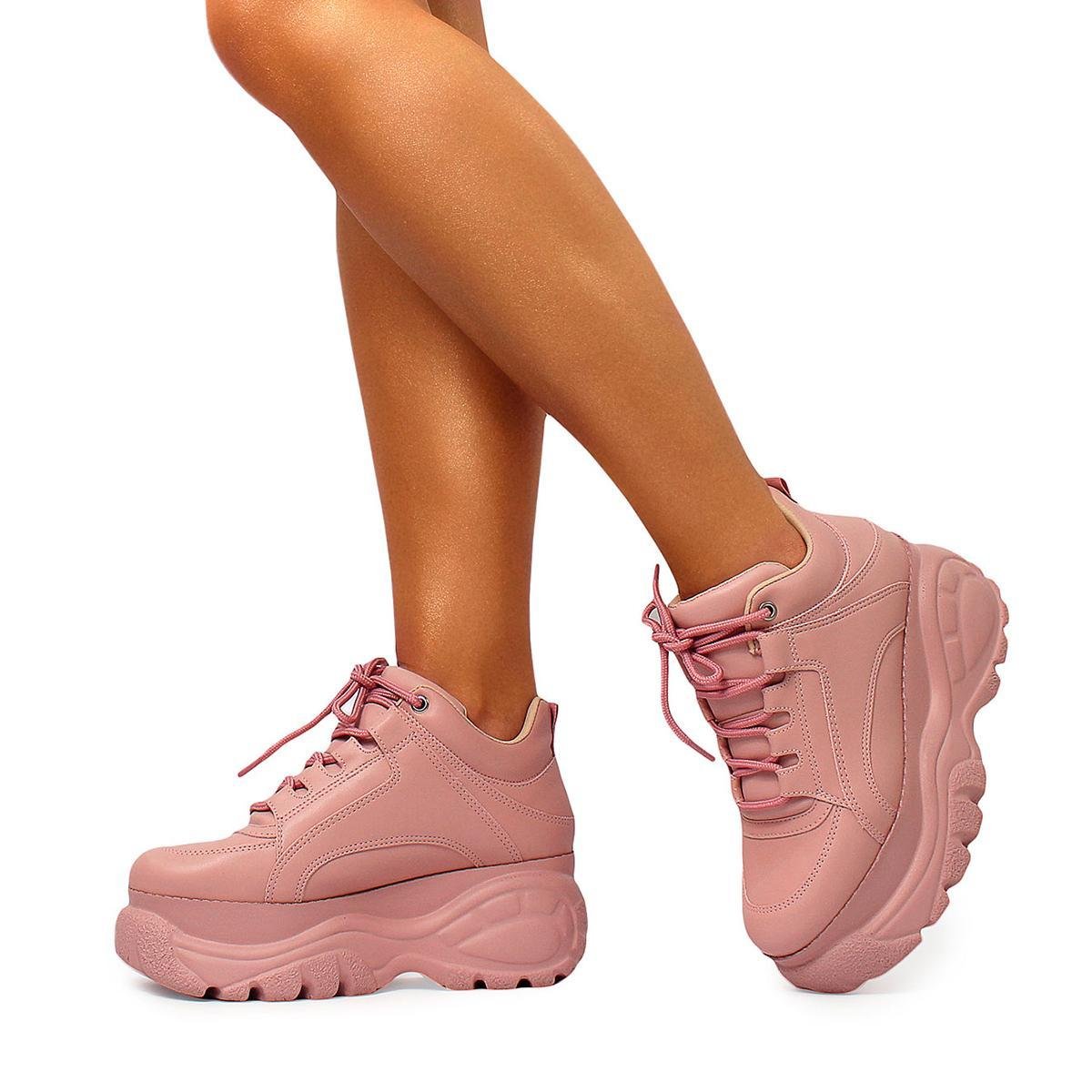 Tênis Damannu Shoes Buffalo Candy Feminino - Rosa | Zattini
