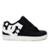 Tênis DC Shoes Court Graffik Black White - Preto