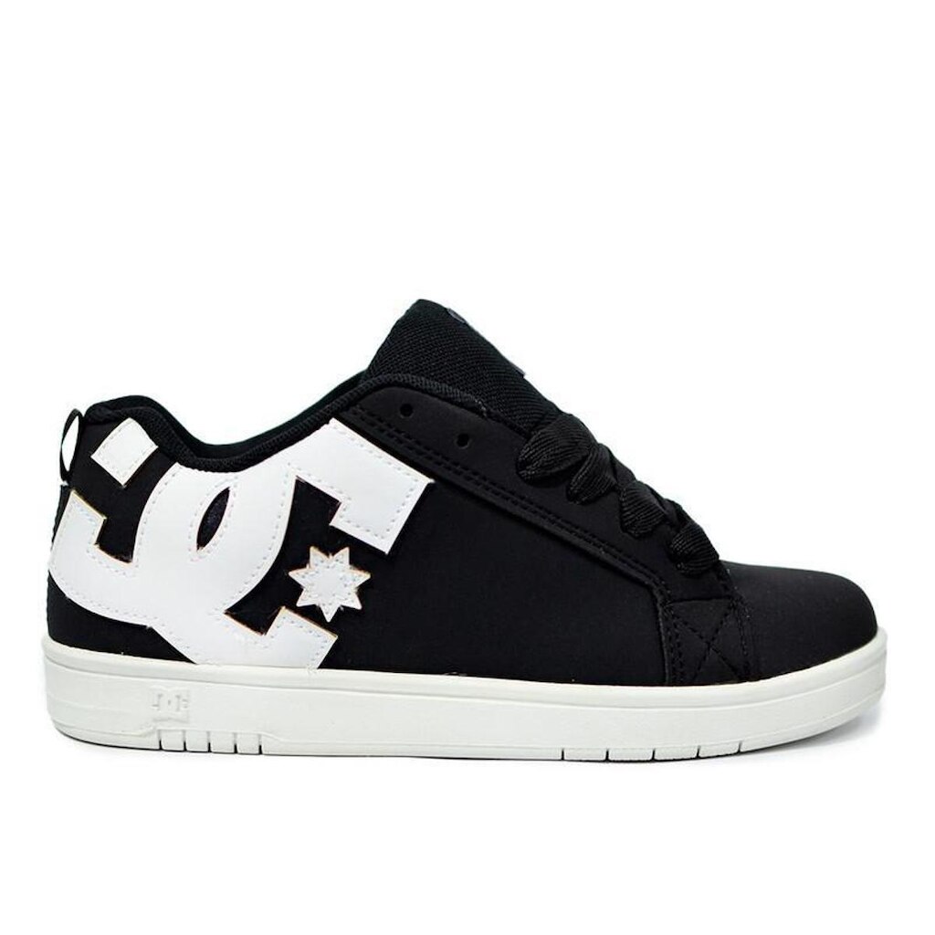Tênis DC Shoes Court Graffik Black White