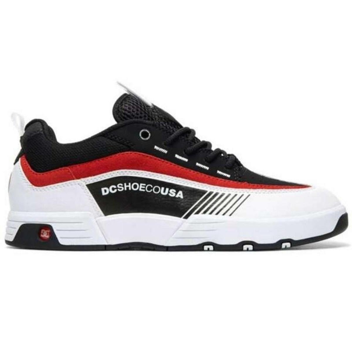 Tênis Dc Shoes Legacy 98 Slim Imp Black White Red - Preto é boa?