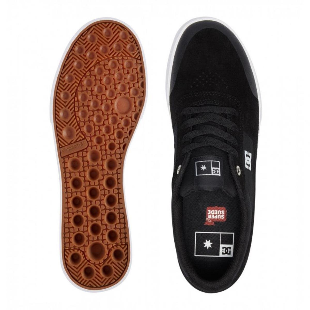 tênis couro dc shoes switch