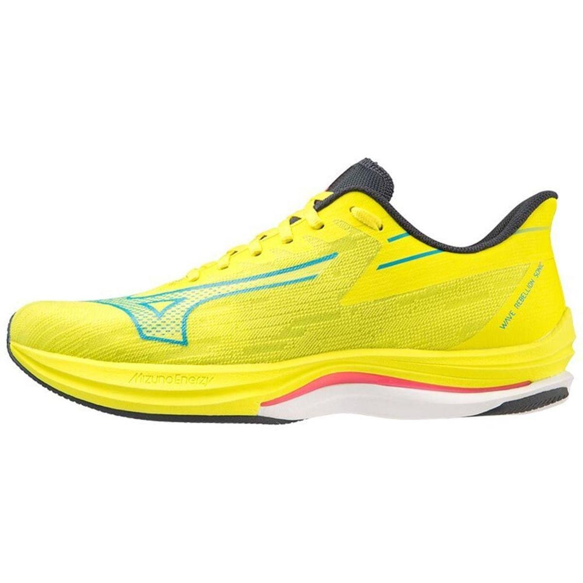 Tênis de Corrida Masculino Mizuno Wave Rebellion Sonic Menor preço em Tênis de Corrida Masculino Mizuno Wave Rebellion Sonic