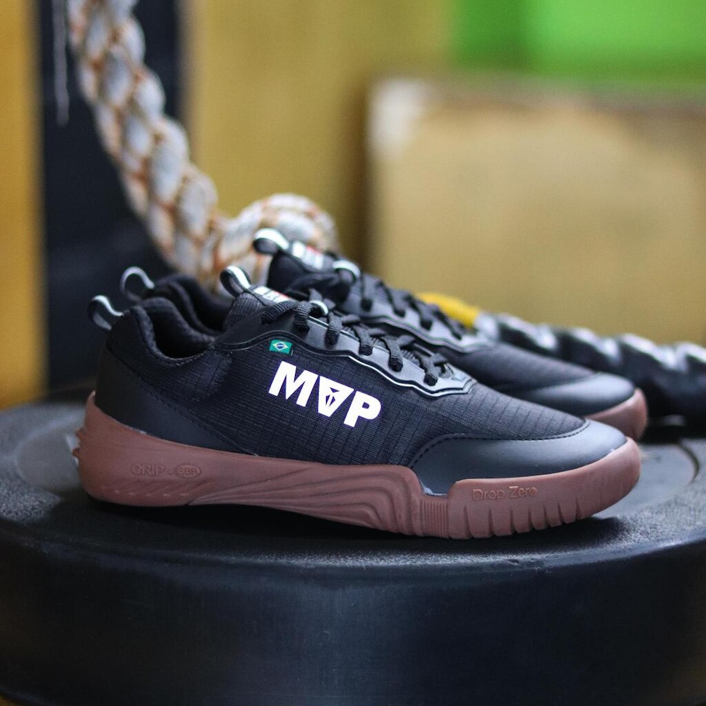 Tenis De Cross Training Mvp Barefoot Evo 4 - Black Camel