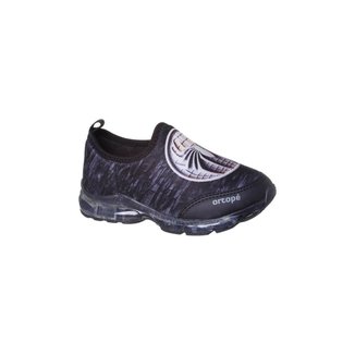 Tênis de Led Infantil Masculino Ortopé Power Light Aranha