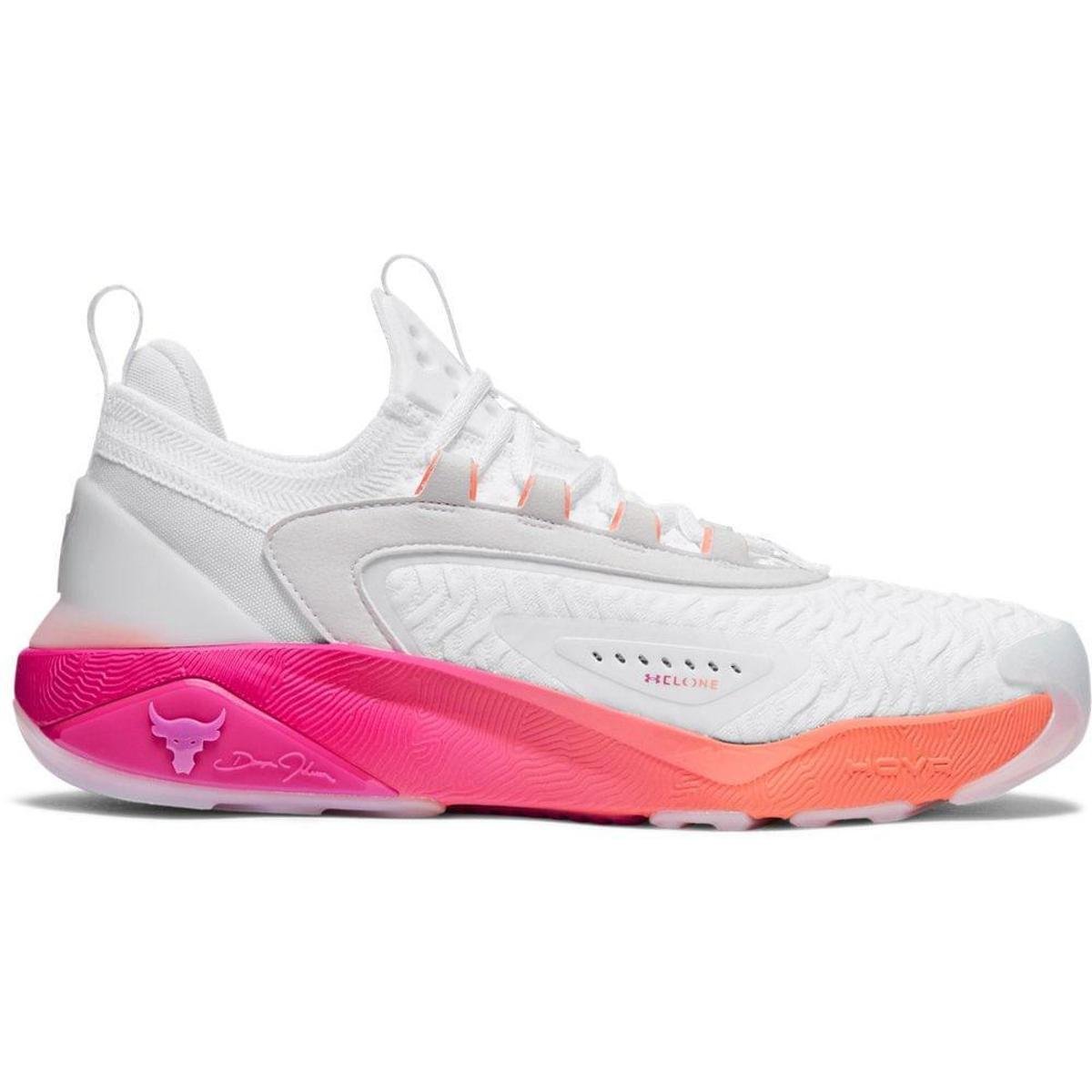 Tênis de Treino Masculino Under Armour Project Rock 7 45 Branco Menor preço em Tênis de Treino Masculino Under Armour Project Rock 7 45 Branco