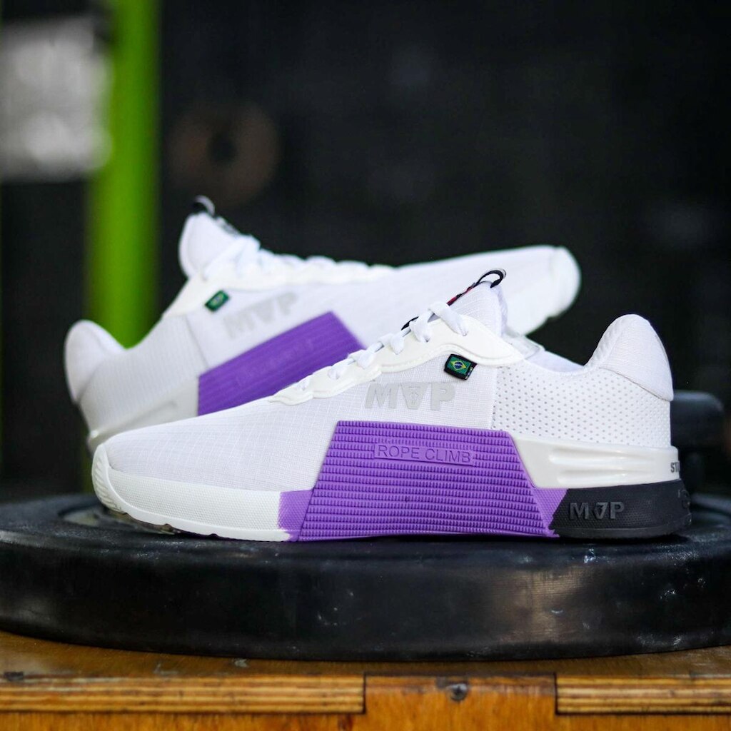 Tenis De Treino Mvp 5x5 - White Purple