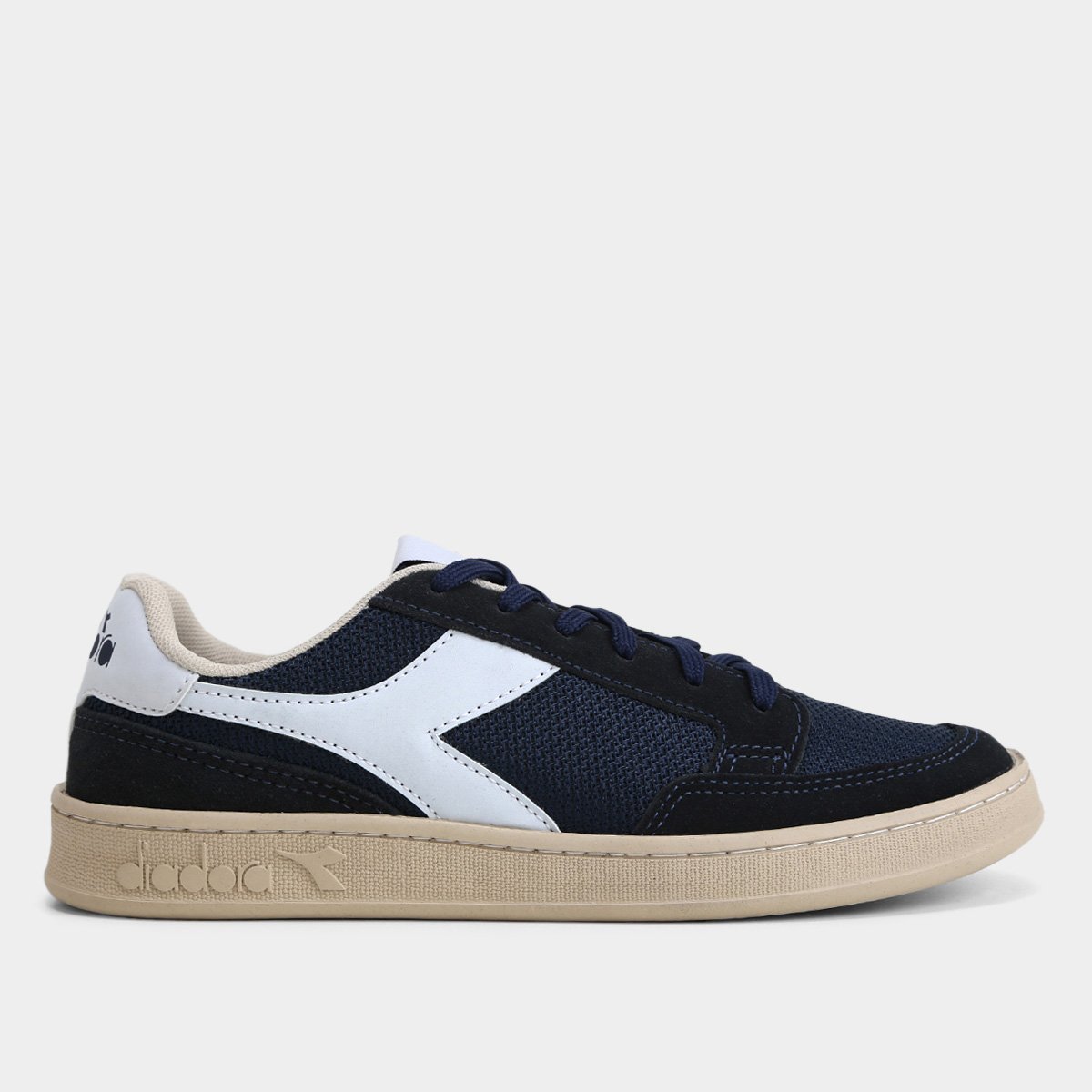 Tênis Diadora Cattedrale - Marinho+Branco Menor preço em Tênis Diadora Cattedrale - Marinho+Branco