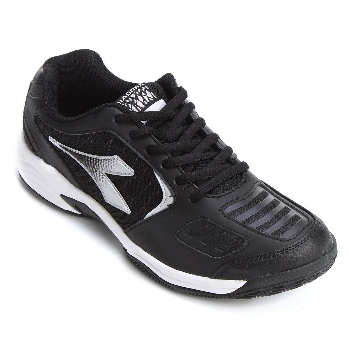 Tênis Diadora Hi Supreme 3 Masculino - Preto+Branco Menor preço em Tênis Diadora Hi Supreme 3 Masculino - Preto+Branco