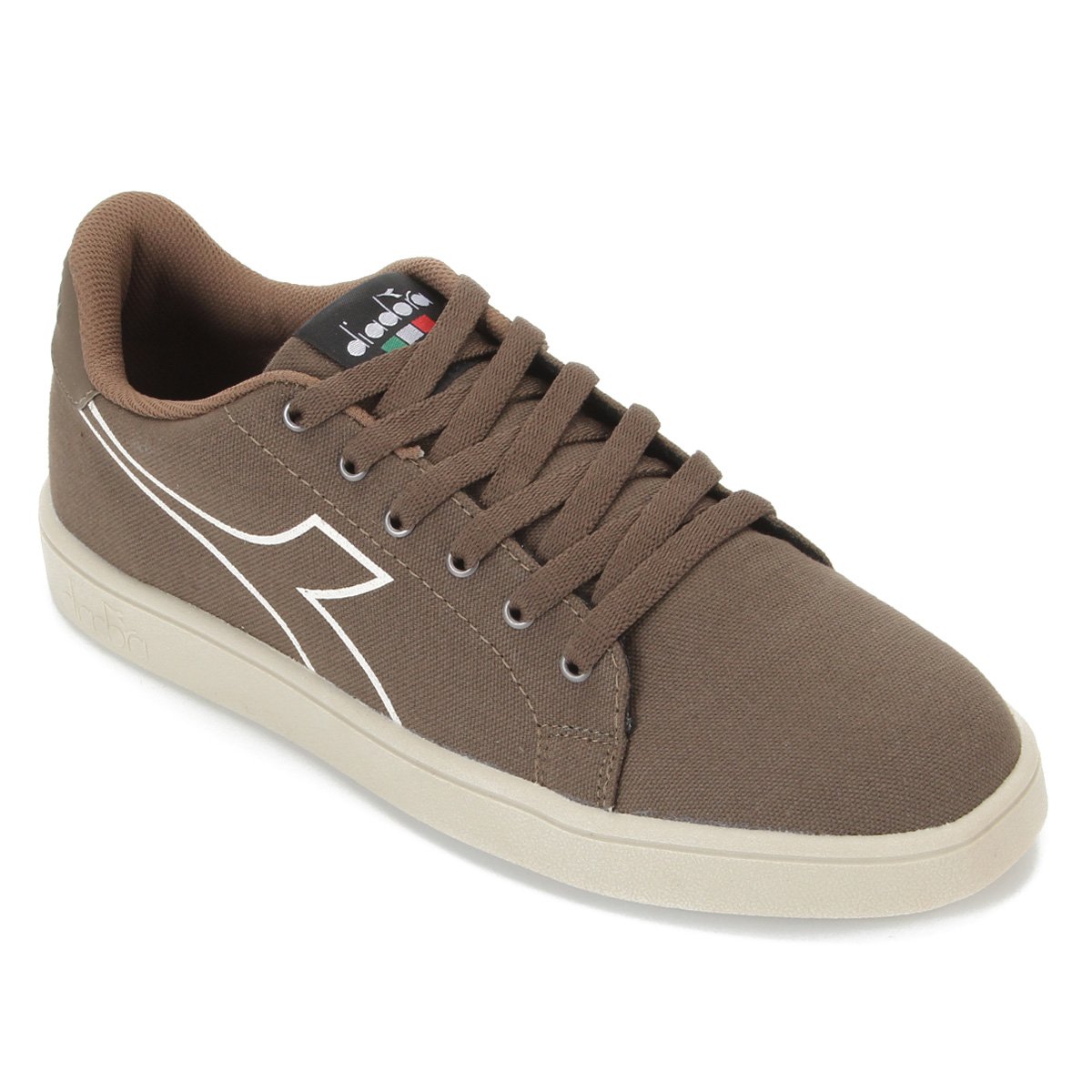 Tênis Diadora Sport Canvas Masculino - Marrom Menor preço em Tênis Diadora Sport Canvas Masculino - Marrom