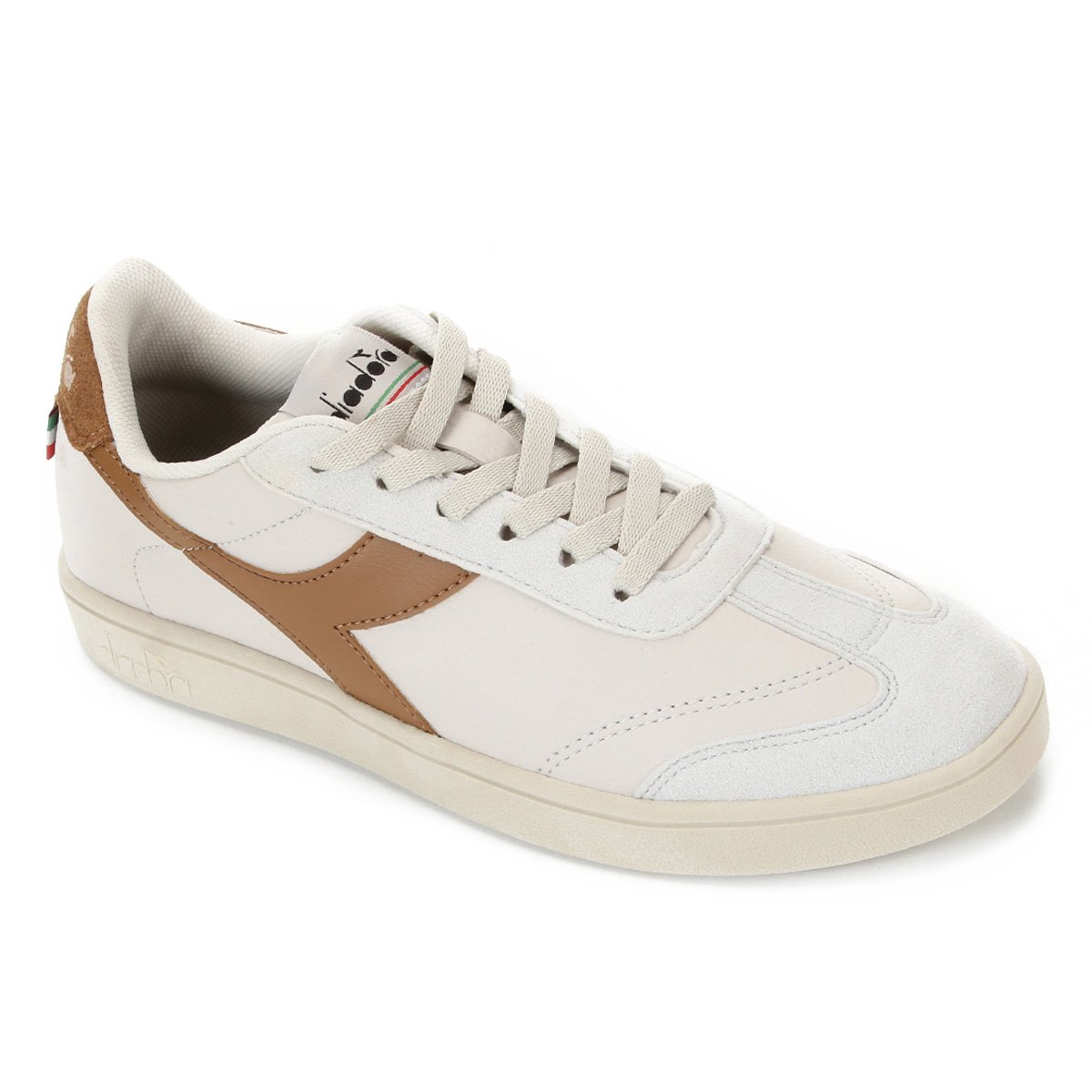Tênis Diadora Step Masculino - Areia+Bege Menor preço em Tênis Diadora Step Masculino - Areia+Bege