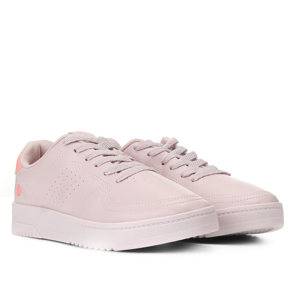 tenis casual feminino rosa claro