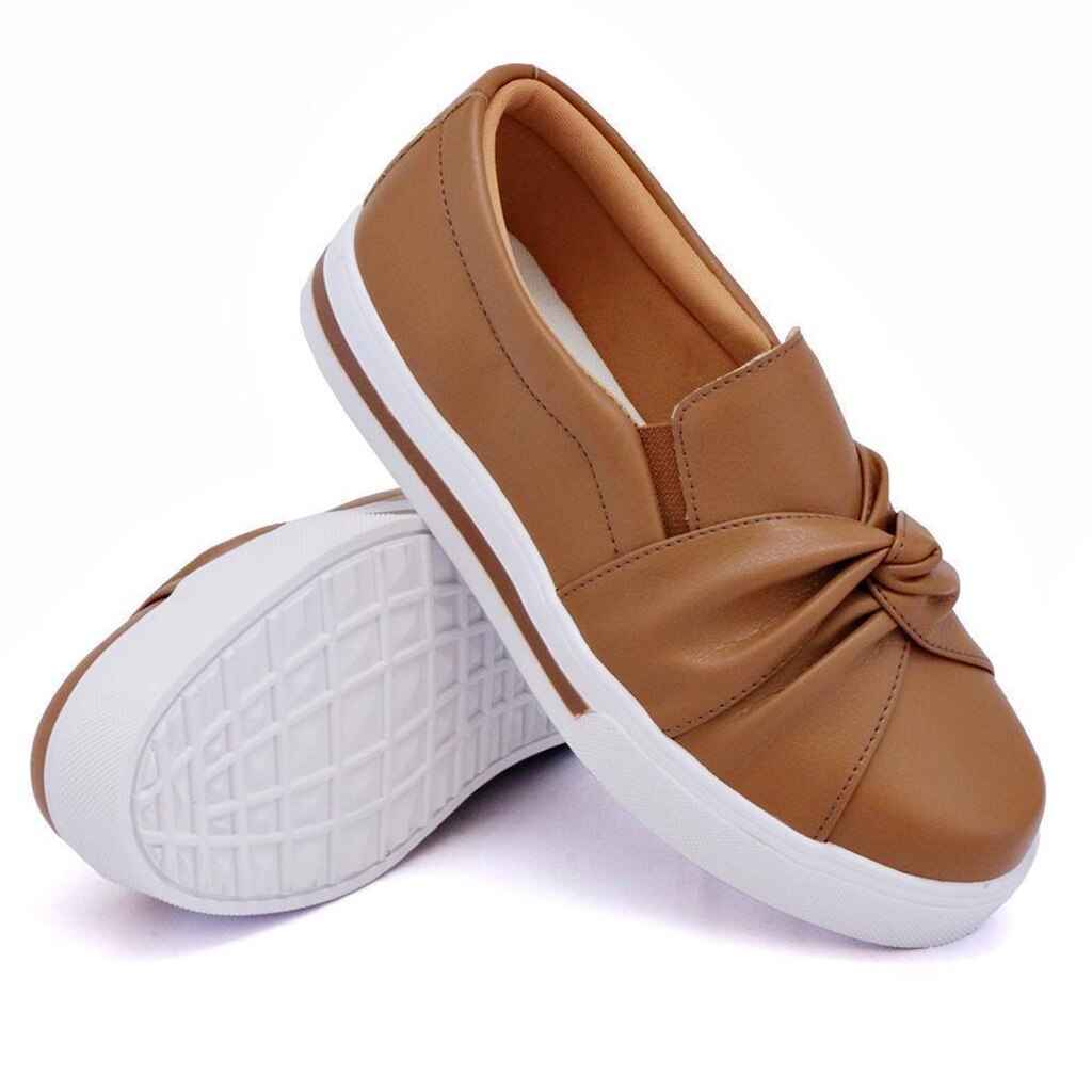 Tênis Dk Uze Shoes Slip On Calce Fácil Linha Conforto Moderno Feminino