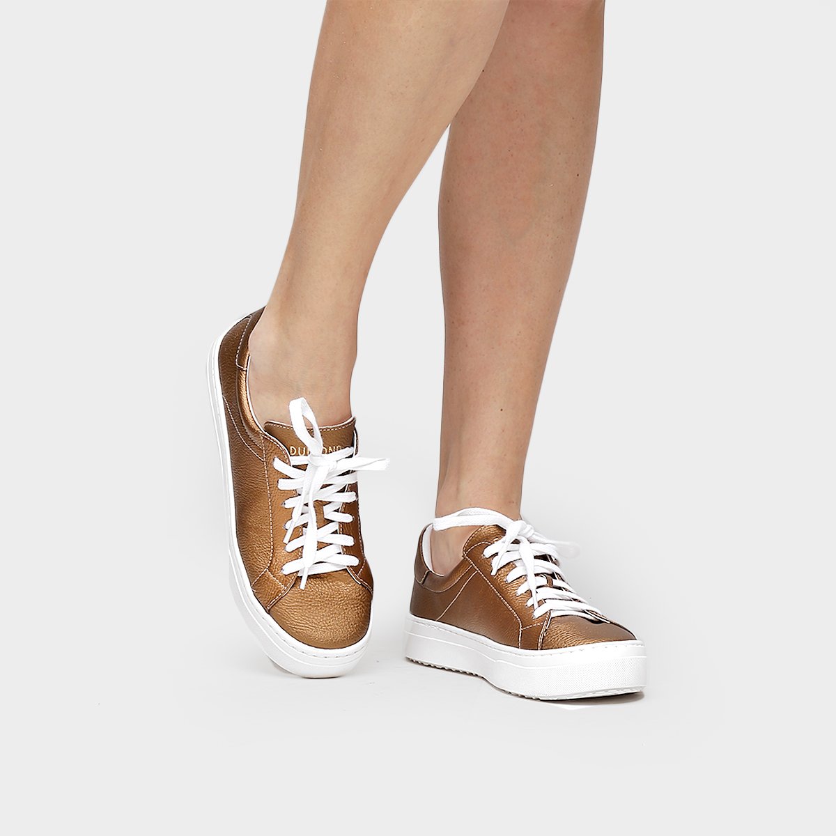 tenis dumond dourado