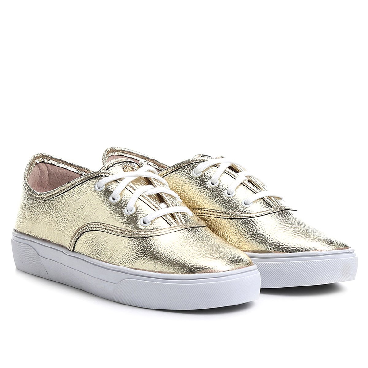 tenis dumond dourado