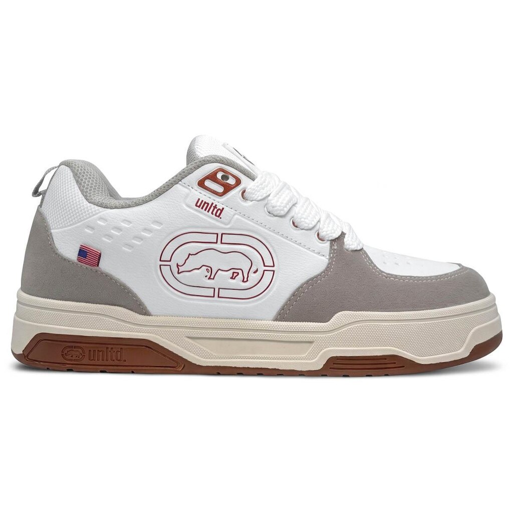 Tênis Ecko Freemont Unissex | Branco Cinza