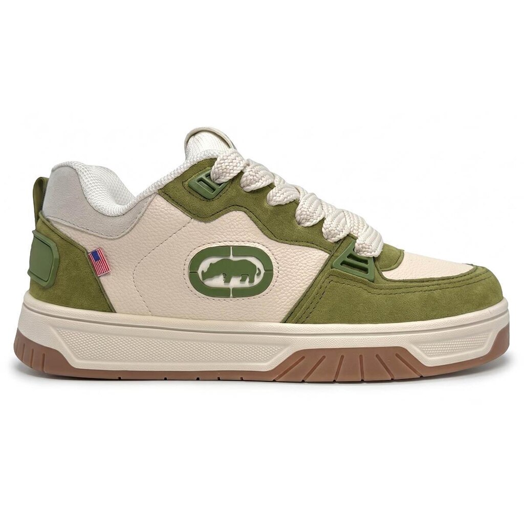 Tênis Ecko Iowa Unissex | Branco Verde