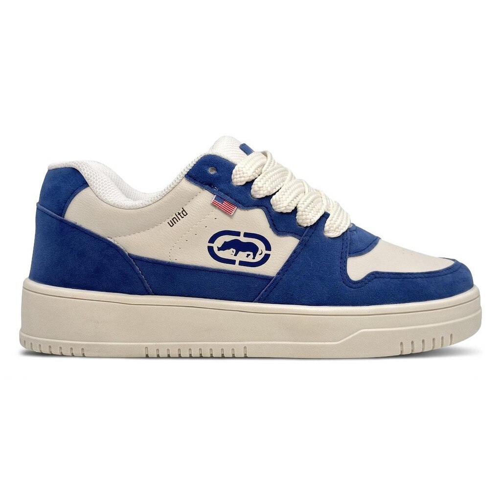 Tênis Ecko Miami Unissex | Branco Azul