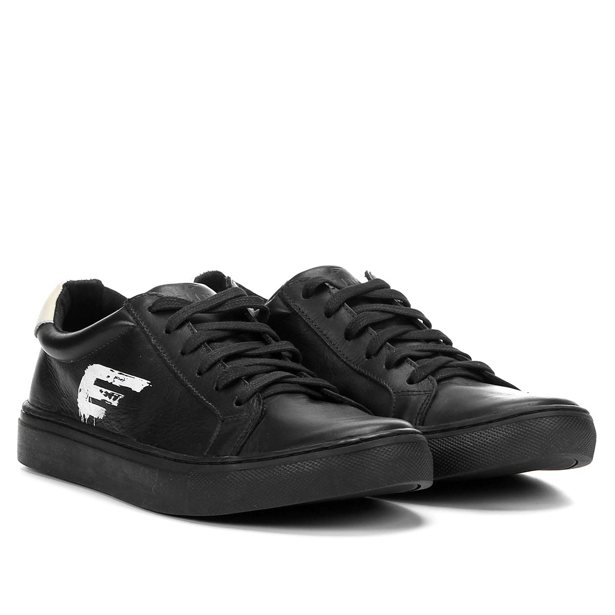 Tênis Ellus Solid Graffiti Masculino - Preto | Zattini
