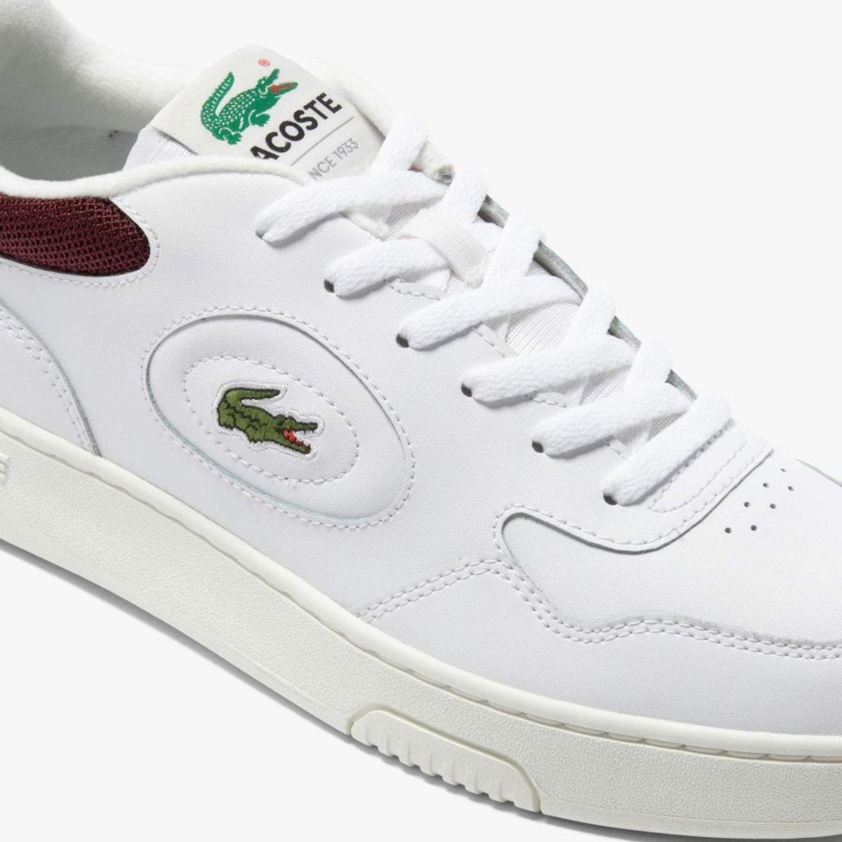 Couro Lacoste Branco Tenis Lacoste Zattini Tênis Em Couro Lacoste