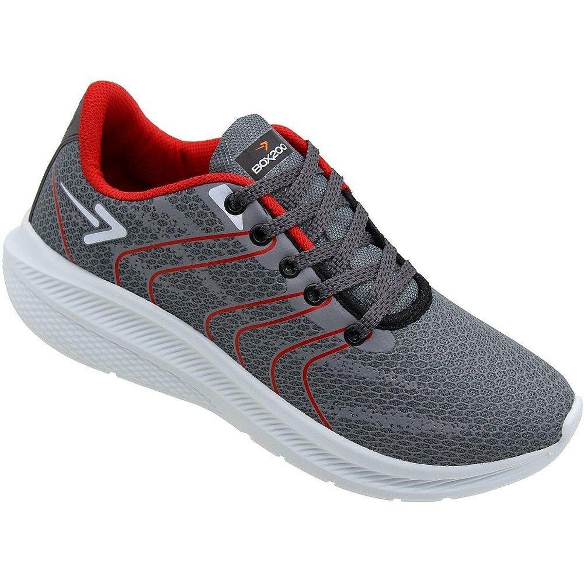 Tênis Esportivo Box 200 School Leve Macio Unissex Menor preço em Tênis Esportivo Box 200 School Leve Macio Unissex