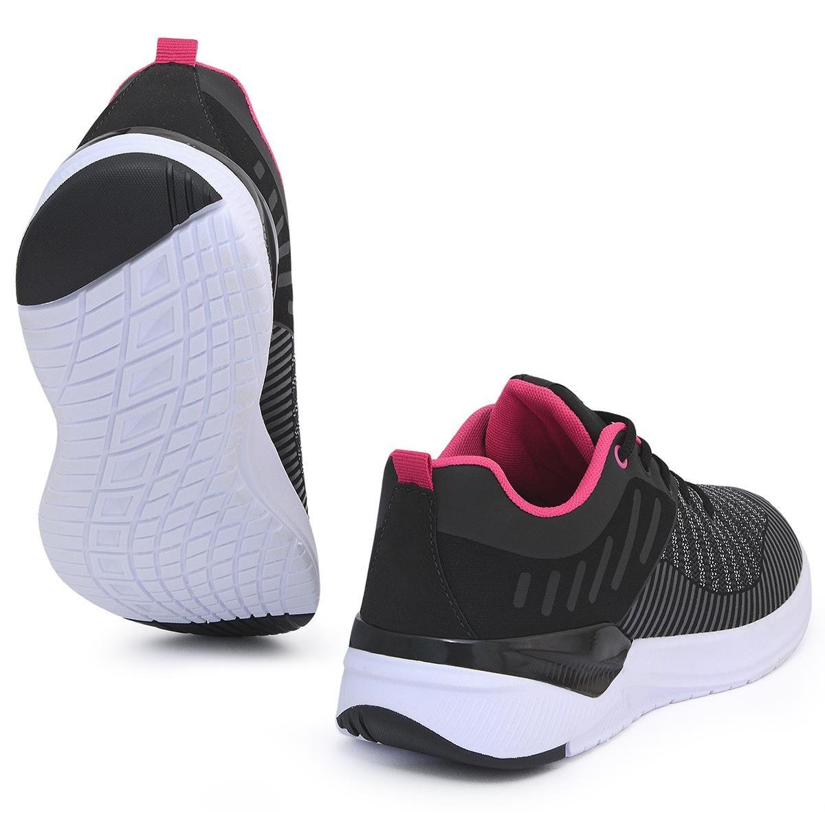 Tênis Esportivo Feminino Amortecedor Gel Academia Caminhada Zattini