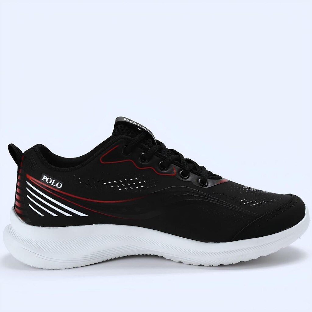 Tênis Esportivo Masculino Para Caminhada EVA Tecido Knit Respirável Treino