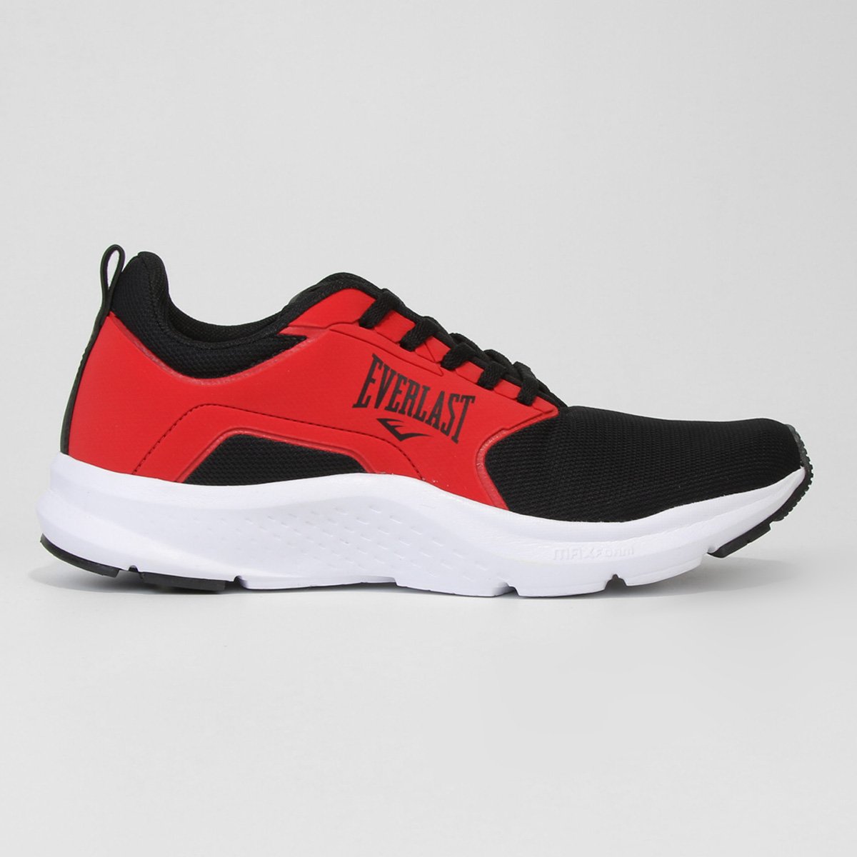 Tênis Everlast City 2 Masculino - Preto+Vermelho Menor preço em Tênis Everlast City 2 Masculino - Preto+Vermelho
