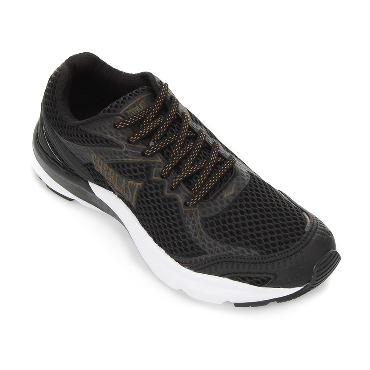 Tênis Everlast Kromus Masculino - Preto+Dourado Menor preço em Tênis Everlast Kromus Masculino - Preto+Dourado