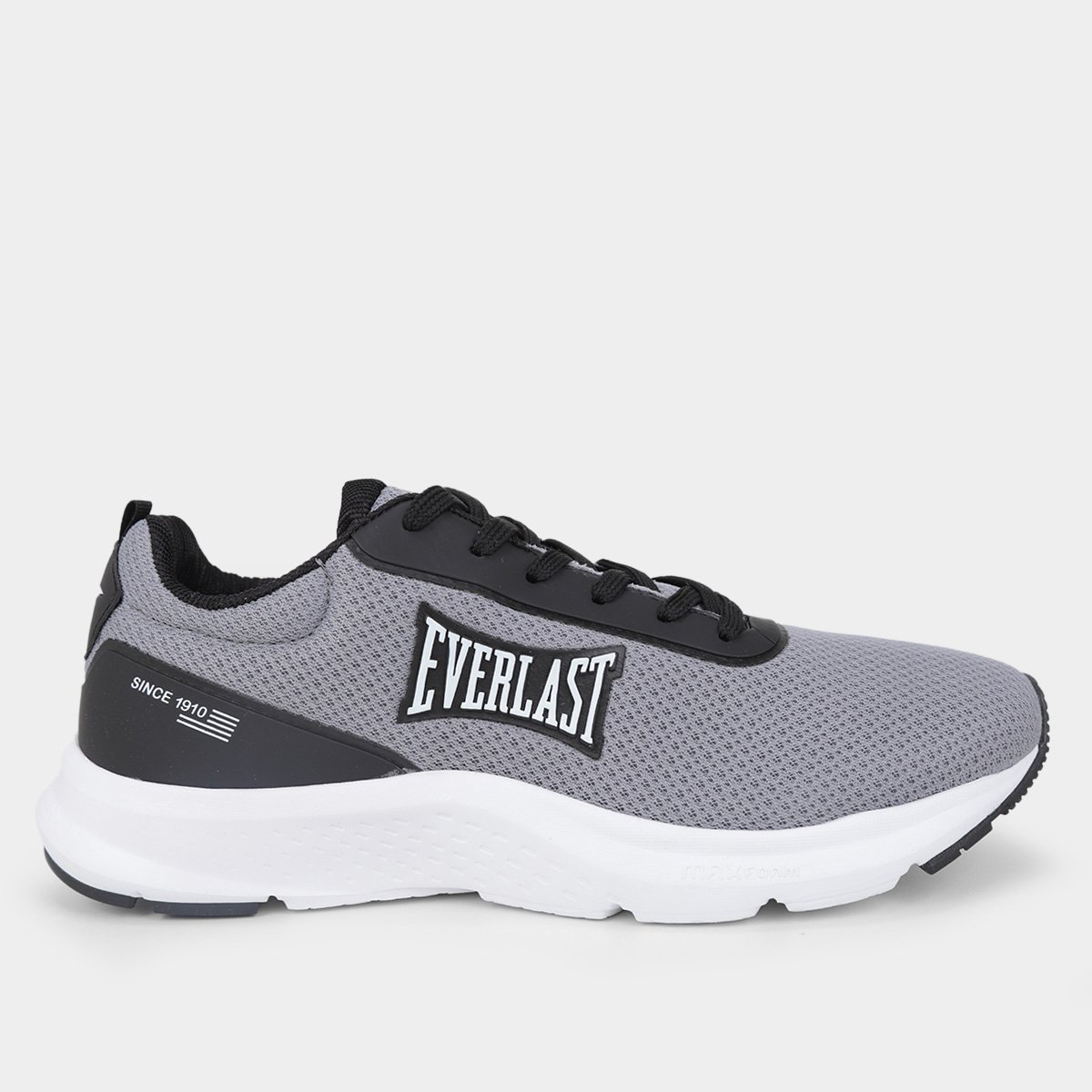 Tênis Everlast Racer Masculino - Cinza+Preto é ruim? Tênis Everlast Racer Masculino - Cinza+Preto é boa?