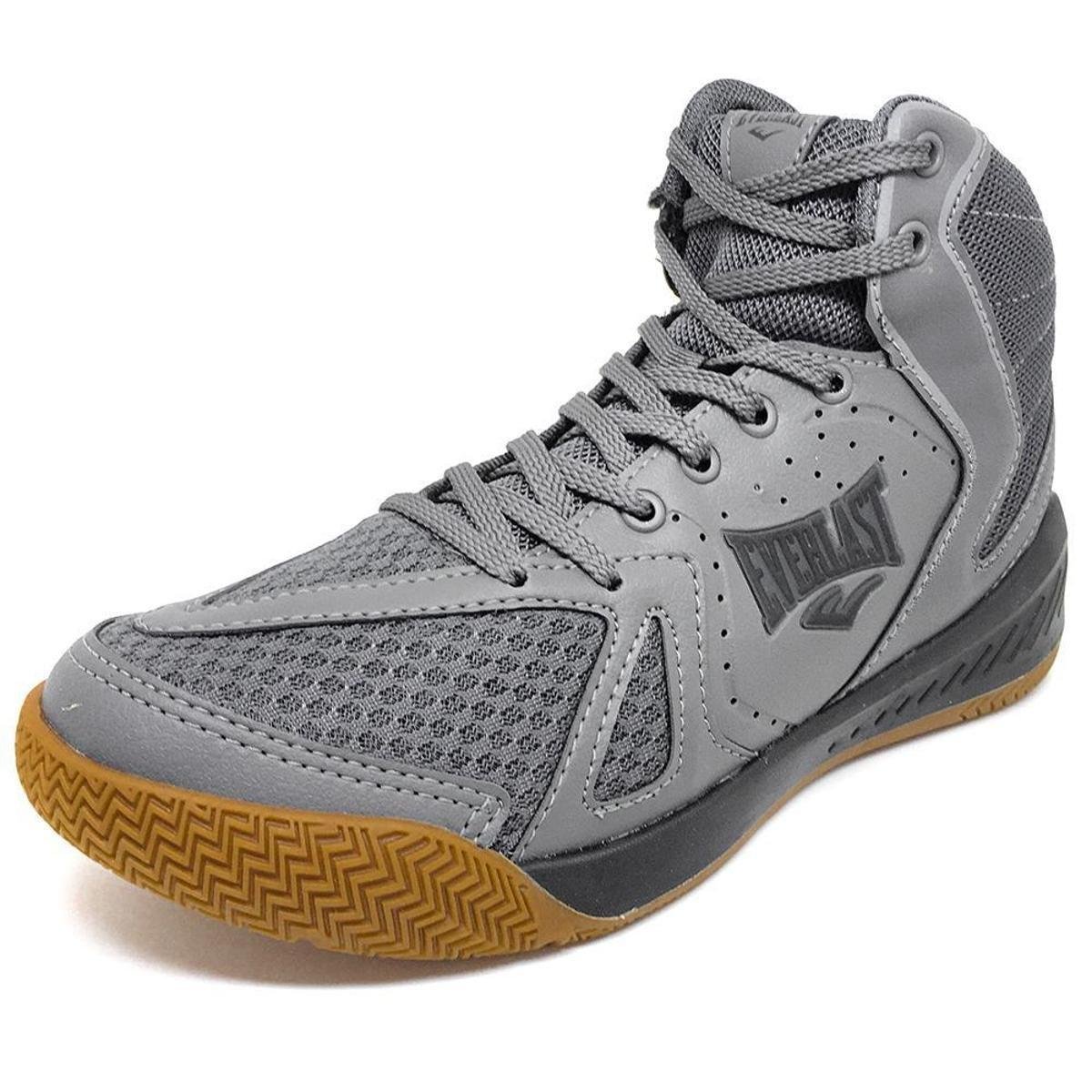 Tênis Everlast Strike II Masculino - Cinza Menor preço em Tênis Everlast Strike II Masculino - Cinza