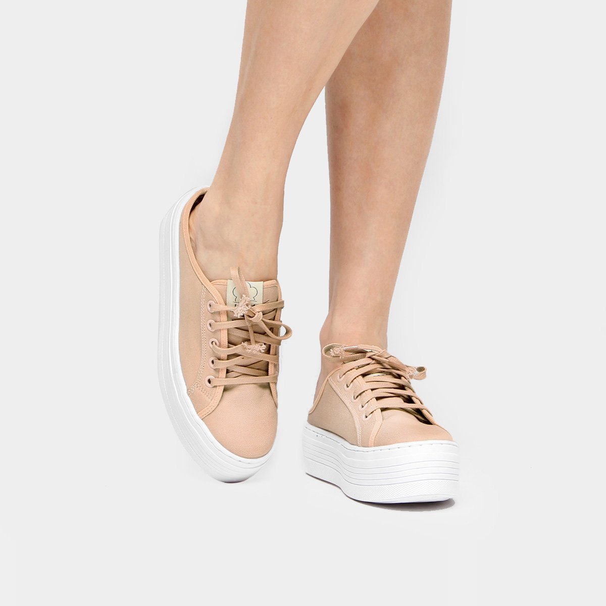 tenis farm aberto atras