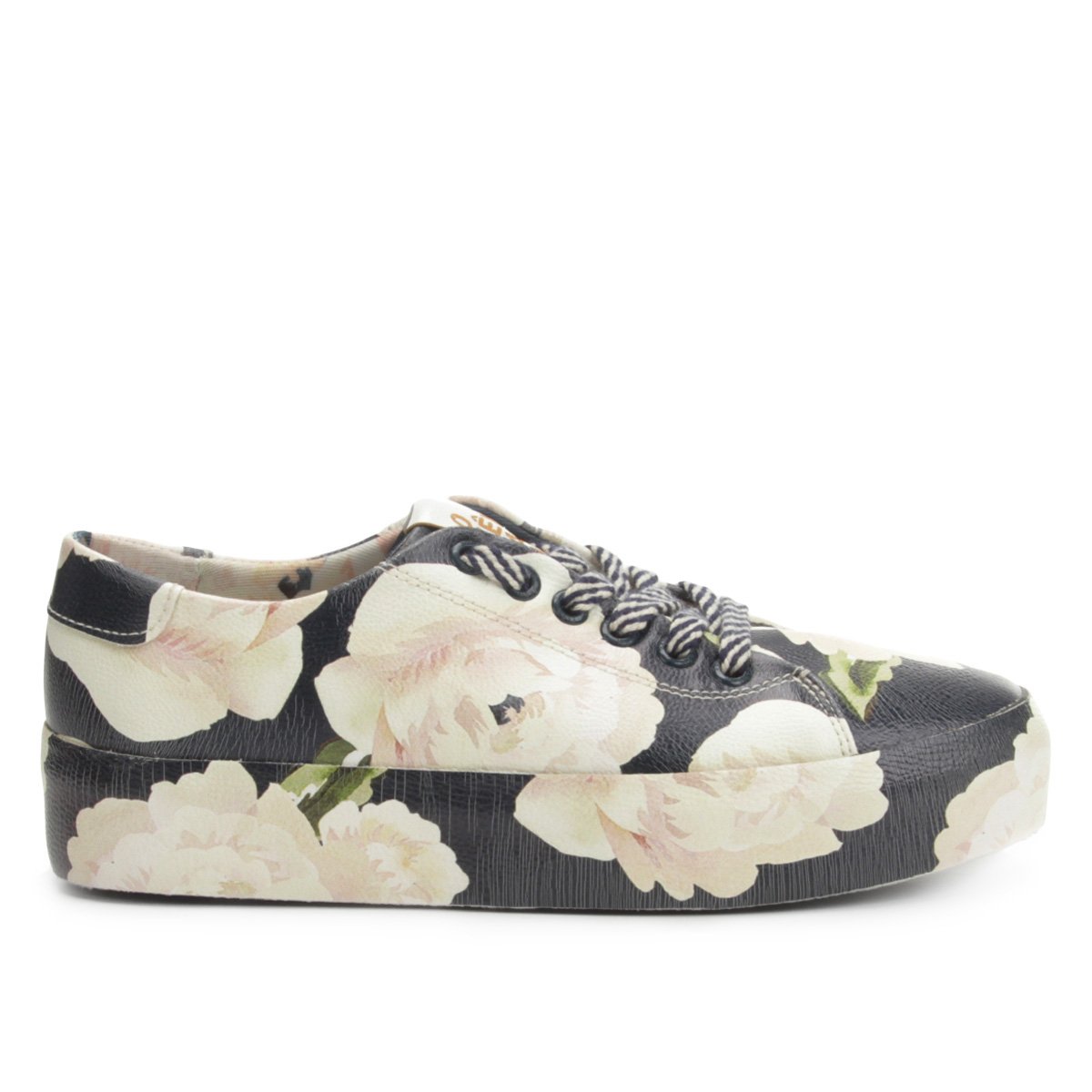 tenis flatform estampado