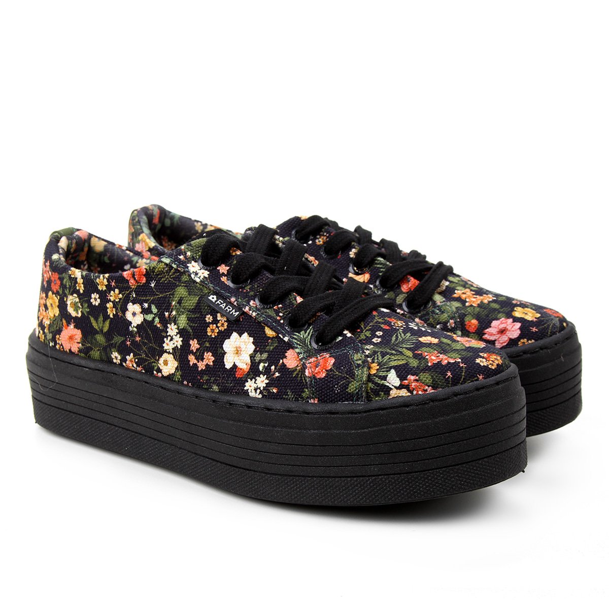 Tênis Farm Laje Sonhando Feminino - Preto | Zattini
