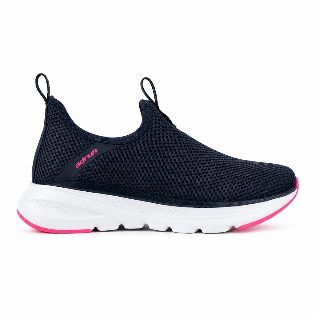 Tenis Fem Knit Fit Energy Ortopedico Calc Facil Extra Leve