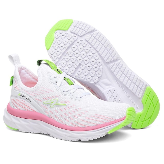 Tênis Feminino Academia Corrida Treino Caminhada Running Confortável Leve Ultra Macio Resistente