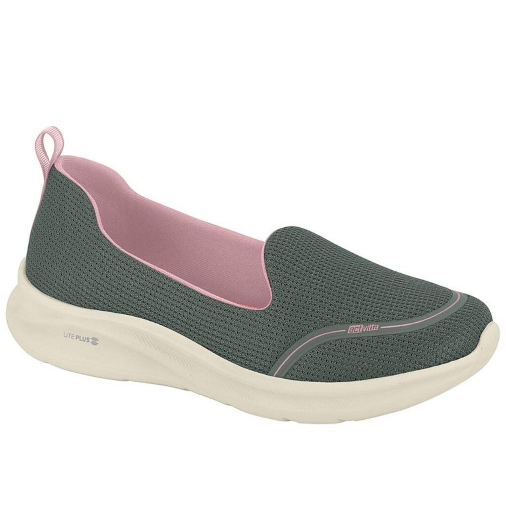 Tênis Feminino Actvitta Slip On Tech Lite Plus