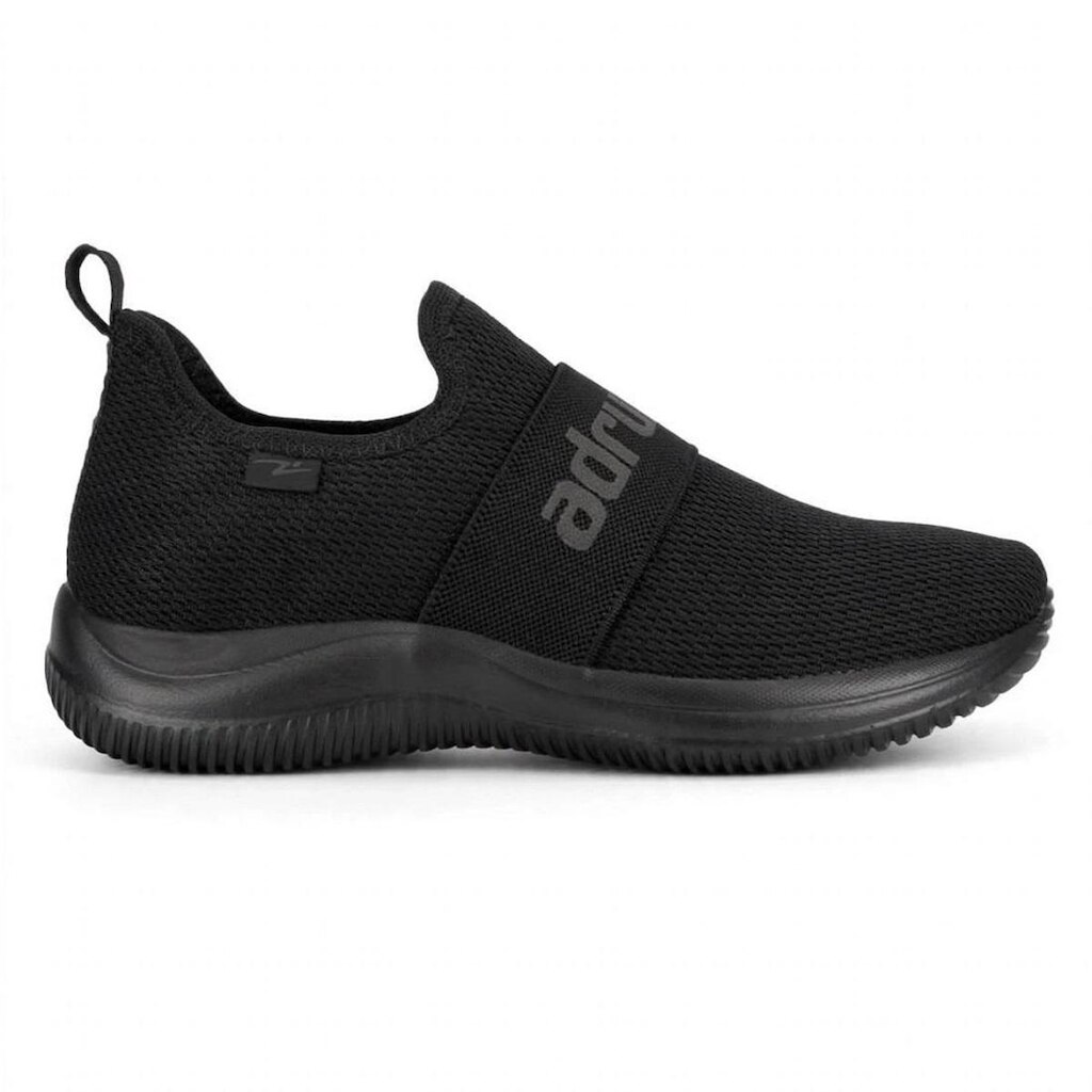 Tênis Feminino Adrun Slip On Sem Cadarço Calce Fácil Leve