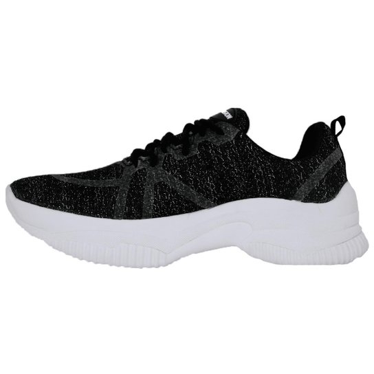 Tênis Feminino Ascension Crush shine ASC 0018 PRETO