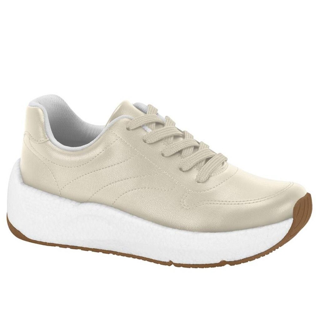 Tênis Feminino Beira Rio Plataforma Casual Estiloso