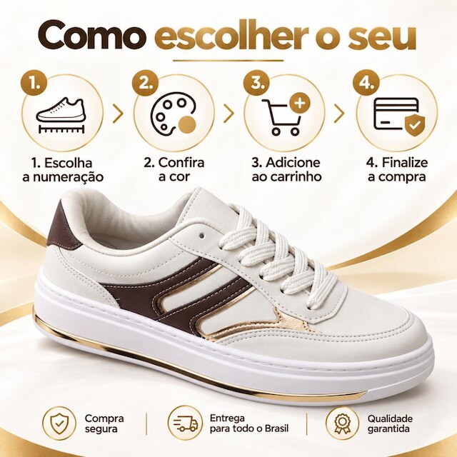 Tênis Feminino Beira Rio Ref. 4305.329 - Napa Casual