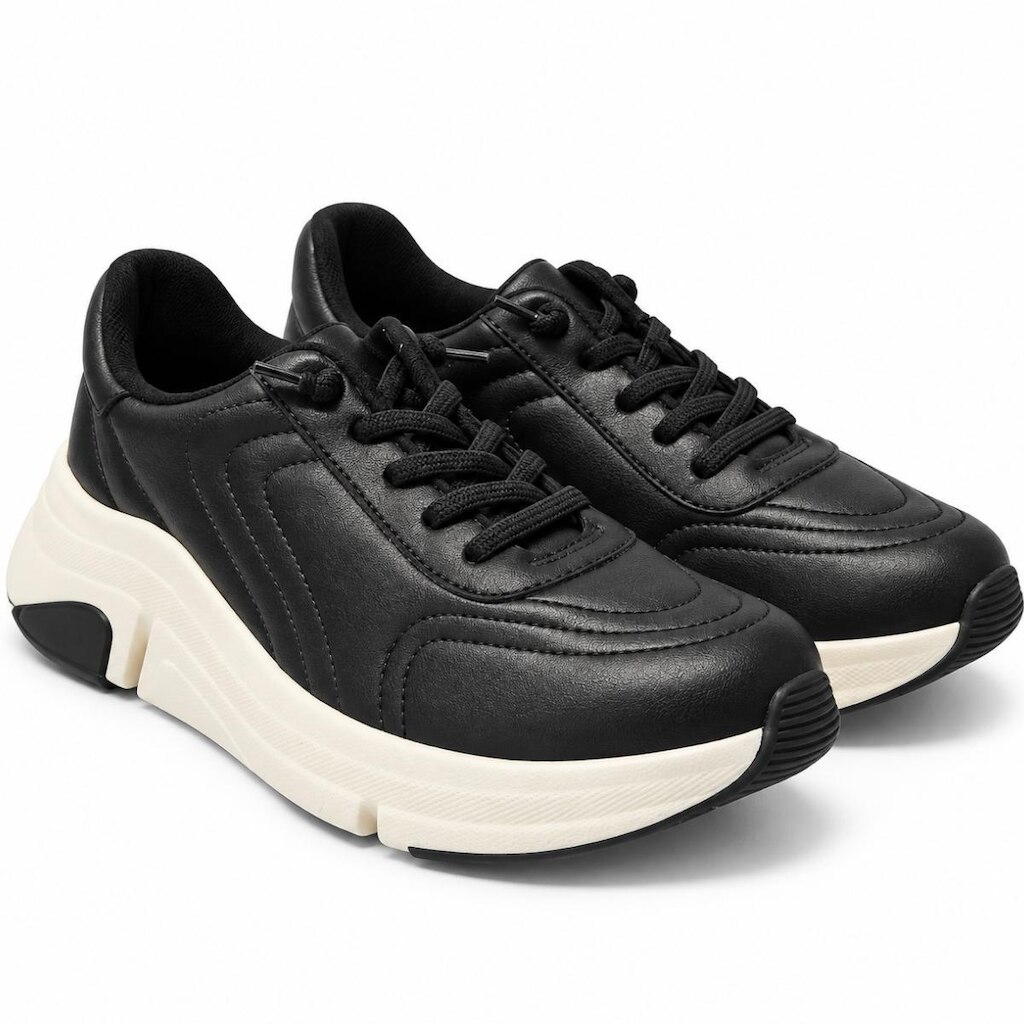 Tênis Feminino Benévola Chunky Urbano Leve e Confortável com Palmilha Ultra Comfy e Calce Fácil