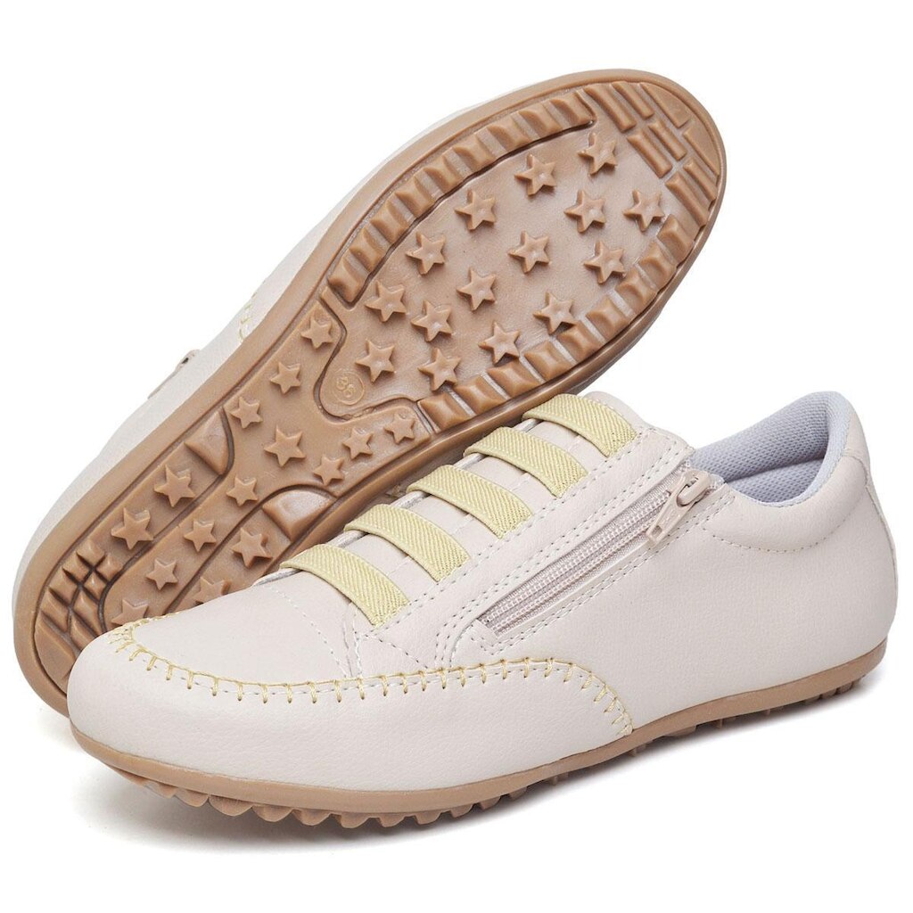 Tenis Feminino Calce Facil Mocatenis Confortavel 2060
