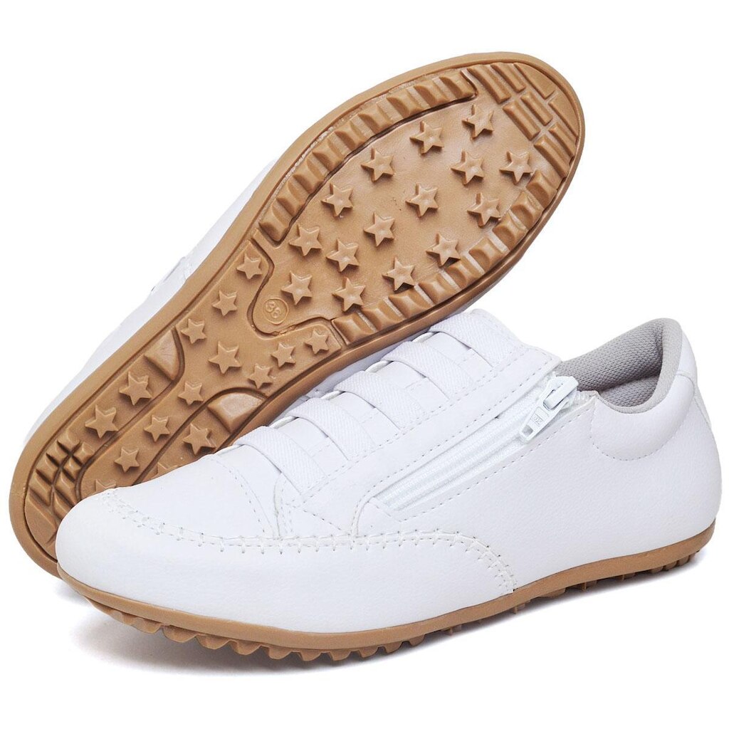 Tenis Feminino Calce Facil Mocatenis Confortavel 2060
