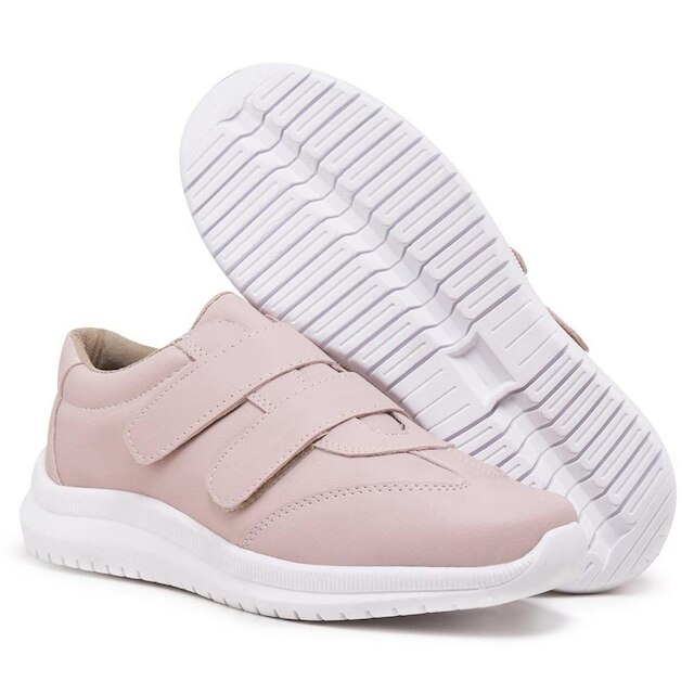Tênis Feminino Cano Baixo com Fecho Aderente Conforto e Estilo em um Único Calçado