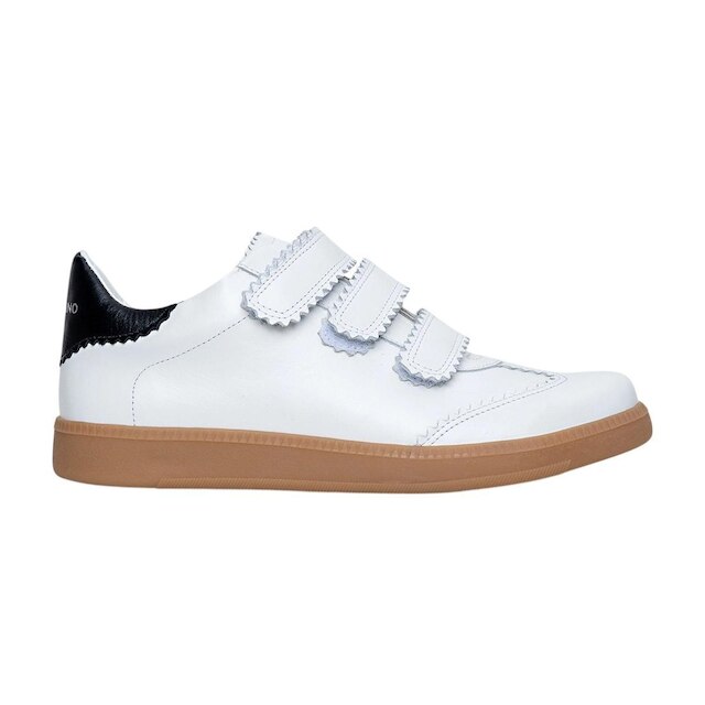 Tênis Feminino Carrano Casual Couro Branco - 740003B