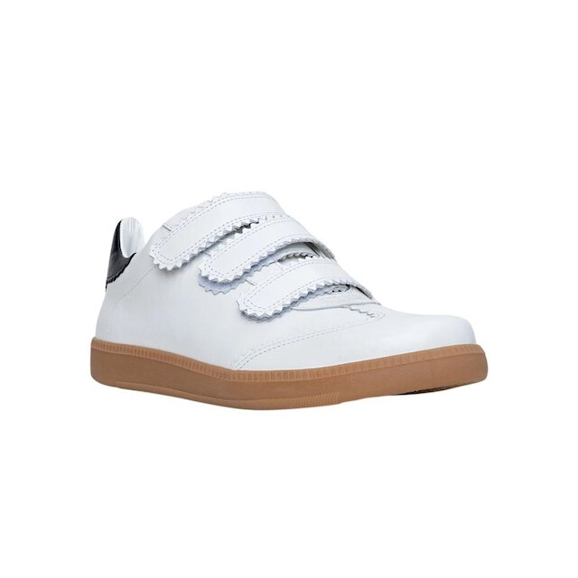 Tênis Feminino Carrano Casual Couro Branco - 740003B