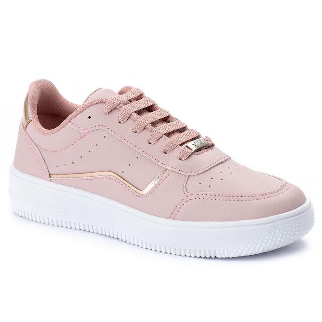 Tênis Feminino Casual Branco Vili Leve Confortável