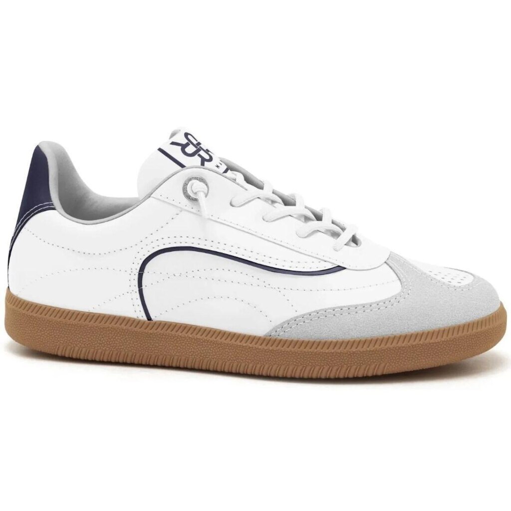 Tênis Feminino Casual Calce Fácil Elástico Branco Ramarim